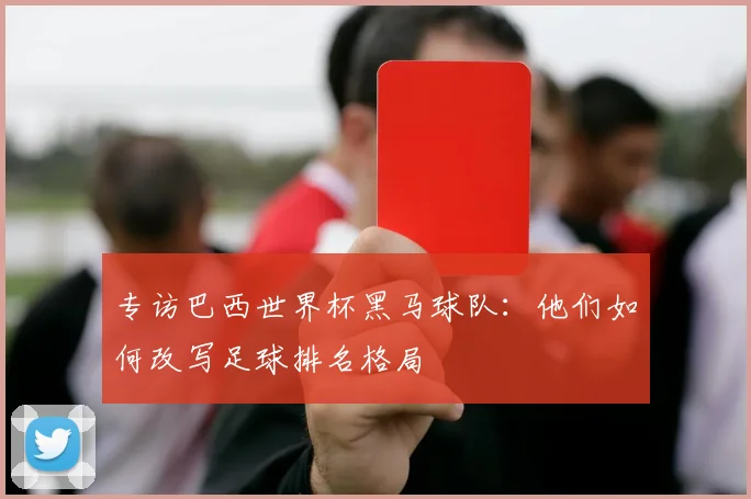 专访巴西世界杯黑马球队:他们如何改写足球排名格局
