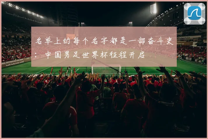 名单上的每个名字都是一部奋斗史:中国男足世界杯征程开启